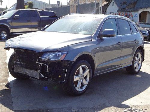 2012 audi q5 3.2 quattro premium damaged salvage runs! only 8k miles loaded l@@k