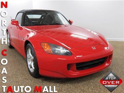 2000(00)s2000 6 speed convertible red/black lthr start button cruise save huge!!