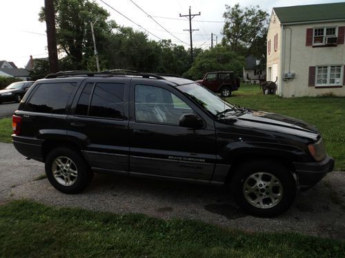 1999 jeep grand cherokee laredo v8 dark gray 4x4 power everything sunroof