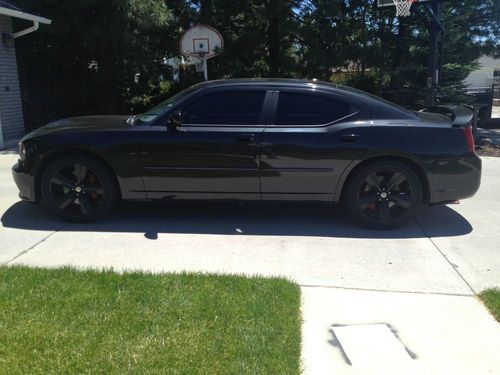 2007 dodge charger srt8 low miles carbon fiber hood new tires matte wheels fast