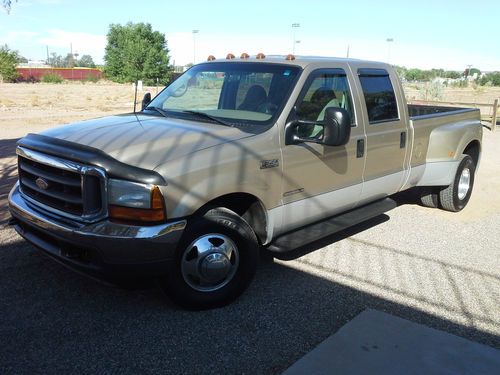 2001 ford f350 xlt quad cab super duty power stroke diesel pickup truck