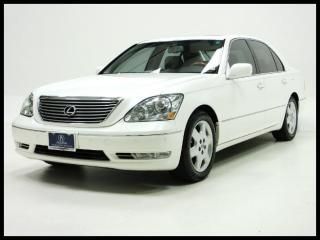 2004 lexus ls 430 luxury sedan loaded sunroof leather 6cd heated/cooling seats!