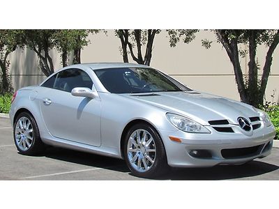 2006 mercedes-benz slk350 roadster 2d/ navigation clean pre-owned