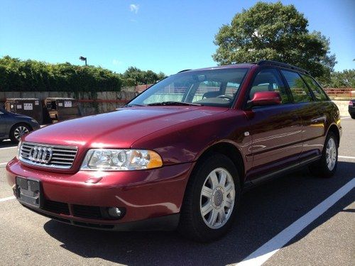 2001 audi a4 quattro avant wagon 1.8 turbo rare 5 speed sw low mile *no reserve*