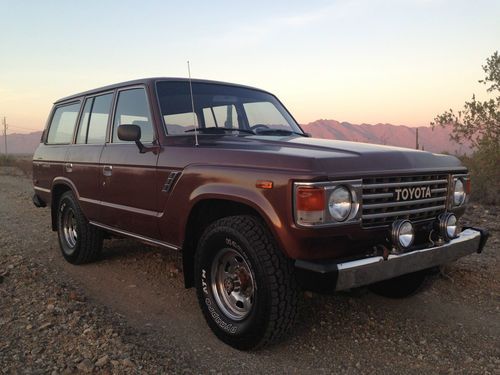 1983 toyota landcruiser fj60 128k low miles orig cond low reserve rust free