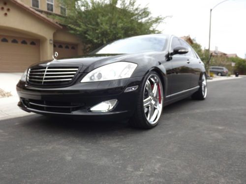 2008 mercedes benz s550, silver/tan