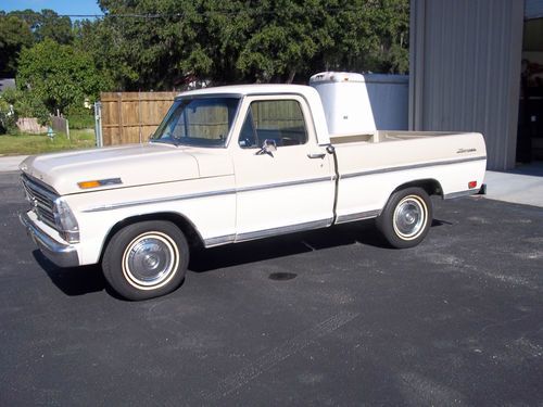 1968 ford f-100 ranger short bed 390 v-8