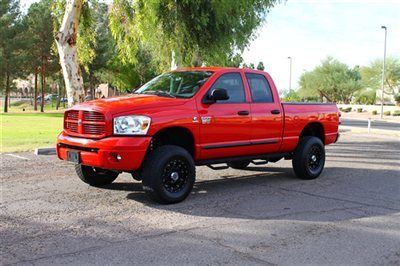 Last year for 5.9 cummins diesel 4x4 quadcab lifted 1owner extra clean