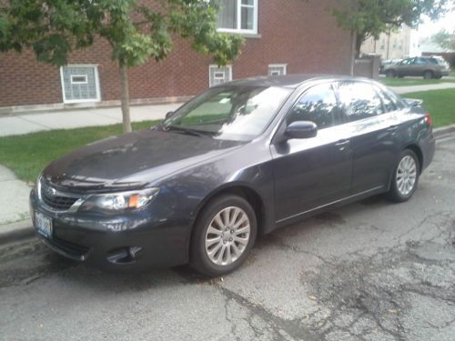 2008 subaru impreza 2.5i sedan 4-door 2.5l