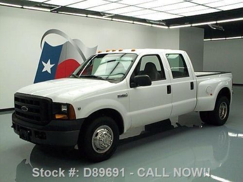 2006 ford f-350 crew dually 6.8l v10 automatic 47k mi texas direct auto