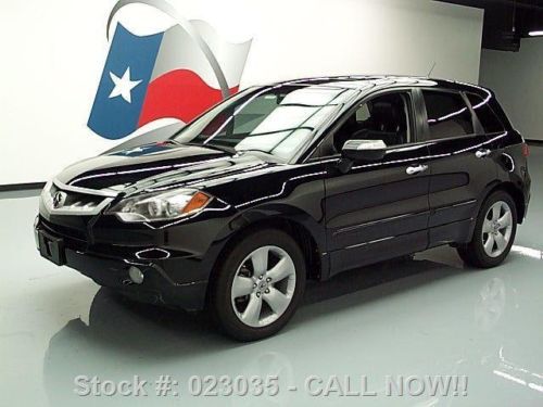 2007 acura rdx sh-awd turbo htd leather sunroof 71k mi texas direct auto