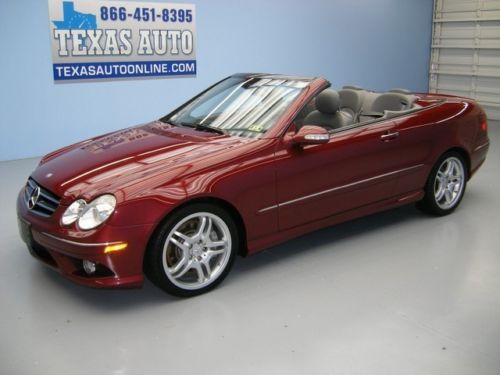 We finance!!!  2009 mercedes-benz clk550 convertible nav heated seats texas auto