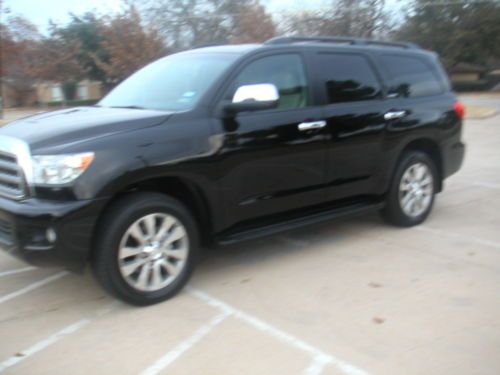 2013 toyota sequoia limited sport utility 4-door 5.7l