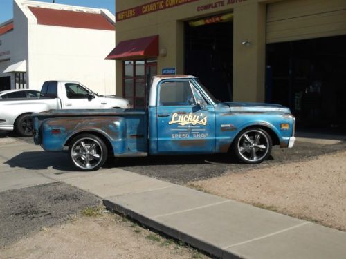 1971 chevrolet c10 pickup hot rod rat rod shop truck