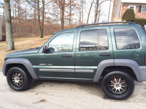 2002 jeep liberty limited sport utility 4-door 3.7l