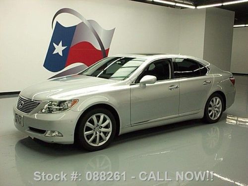 2009 lexus ls460 sunroof vent seats nav rear cam 50k!! texas direct auto