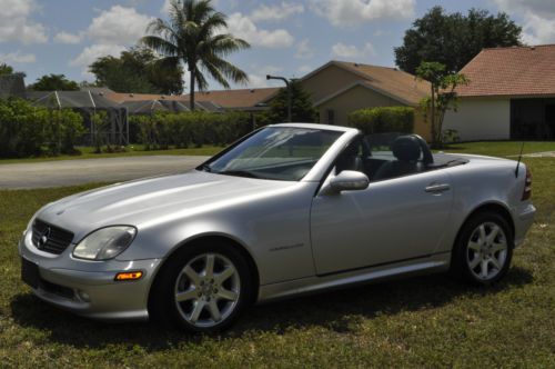 2001 mercedes slk 230 runs and drives likenew florida car low reserve