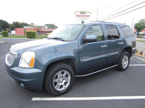 2007 gmc yukon denali awd 2 owner florida suv nav/camera/dvd/loaded look