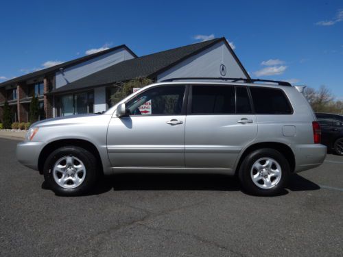 No reserve 2002 toyota highlander v6 2wd 3.0l auto one owner nice!