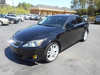 2008 lexus is250 premium pkg 85k miles we ship carfax cert black/black bid now!!