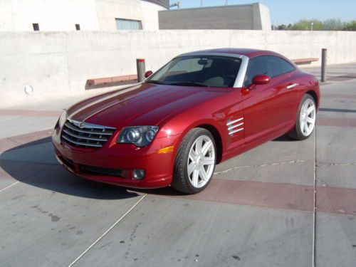 2005 chrysler crossfire ltd. mint condition, low mile, arizona car, adult driven