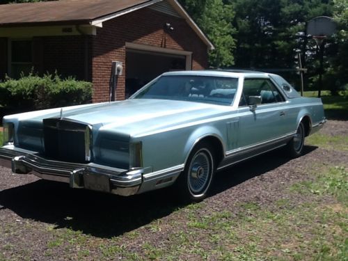 1978 lincoln continental mark v diamond jubilee edition