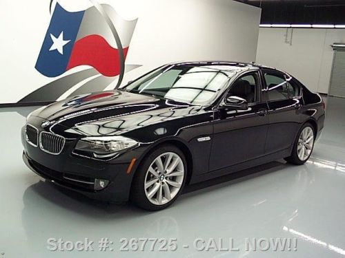 2011 bmw 535i sport 6-speed sunroof leather xenons 21k texas direct auto