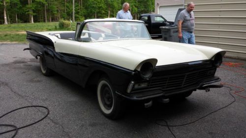 1957 ford fairlane 500 sunliner retractible