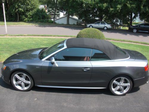 2011 audi s5 cabriolet convertible 2-door 3.0l prestige custom r8 daytona grey