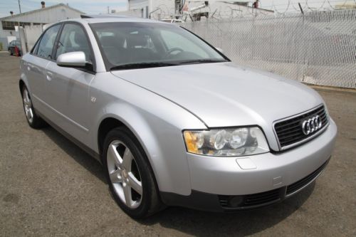 2003 audi a4 1.8t turbo quattro sedan manual 4 cylinder  no reserve