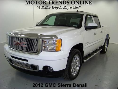 Awd denali navigation rearcam dvd sunroof htd ac seats bose 2012 gmc sierra 10k