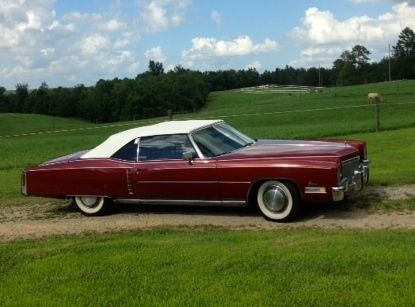 1972 cadillac eldorado base convertible 2-door 8.2l