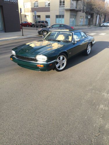 1995 jaguar xjs 6 4.0l coupe 74k miles british racing green!!