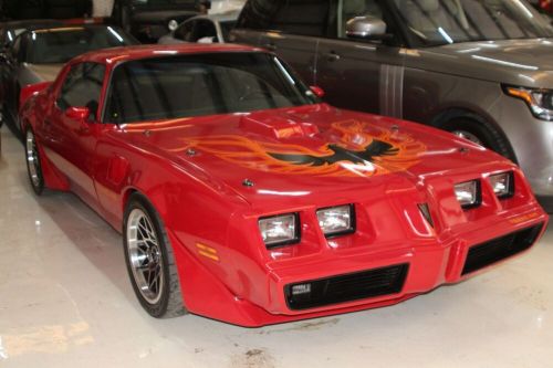 1981 pontiac firebird trans am custom restomod