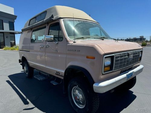 1989 ford e-series van xl 4x4