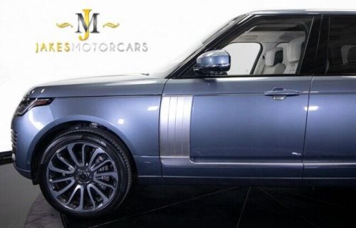 2019 land rover range rover v8 supercharged ($123,585 msrp) *big option list*