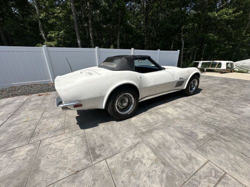 1972 chevrolet corvette frame off started c3 roadster