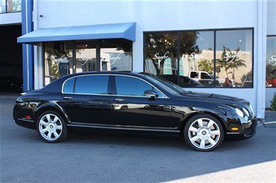 2006 bentley flying spur,black/black,rear camera,144 month financing availabled