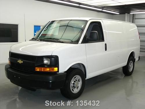 2012 chevry express 2500 cargo van air condition 19k mi texas direct auto