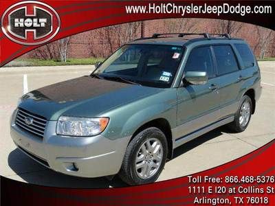 2007 subaru forester ll bean auto awd leather alloys fogs sunroof climate cd