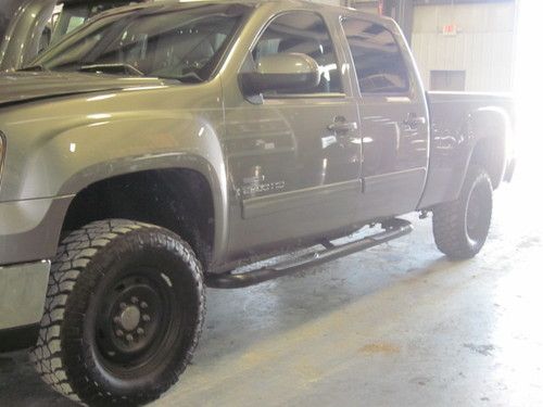 Stealth grey metallic, crew cab