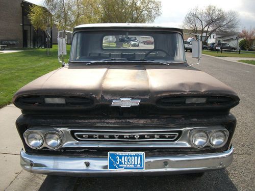 1961 chevrolet apache 10 pickup truck stepside shortbed