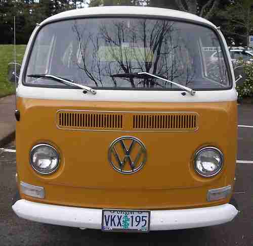 Find used 1971 VOLKSWAGEN DELUXE BUS Sierra Yellow, VW Type 2 in Eugene ...