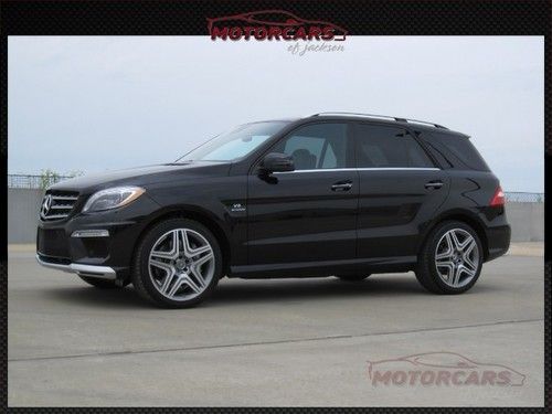 12 mercedes ml63 amg rear dvd cooled seats 10k miles 21" wheels 525hp g s gl