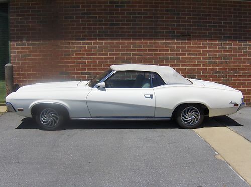 1970 mercury cougar xr7 converible