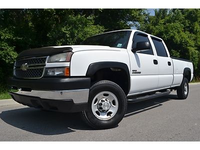 2005 chevrolet silverado 2500 hd crew cab diesel longbed highway miles