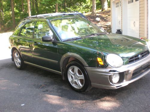 2002 subaru impreza outback wagon 4-door 2.5l - no reserve