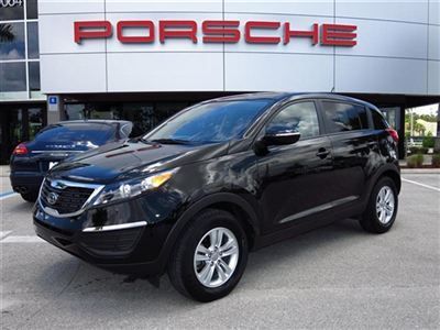 2011 kia sportage lx! 1 owner, clean carfax. black/black. call 239225.7601 now!!