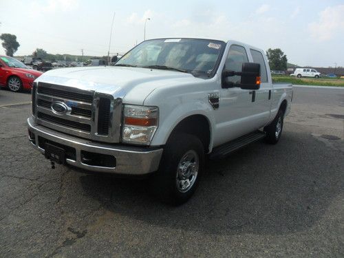 Xlt, crew cab 4dr, 4x4, power stroke turbo diesel, 1 owner clean truck, sharp !!