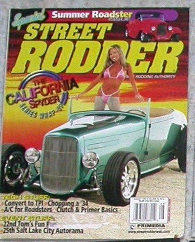 Street rodder magazine feature car , chip foose designed , 1929 ford roadster